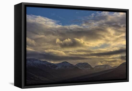 The 12 Bens, Connemara, County Galway, Connacht, Republic of Ireland, Europe-Carsten Krieger-Framed Premier Image Canvas