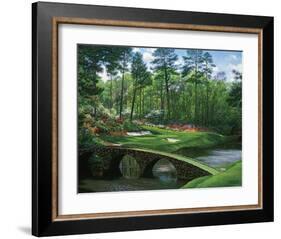 The 12th At Augusta-Larry Dyke-Framed Art Print