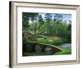 The 12th At Augusta-Larry Dyke-Framed Art Print