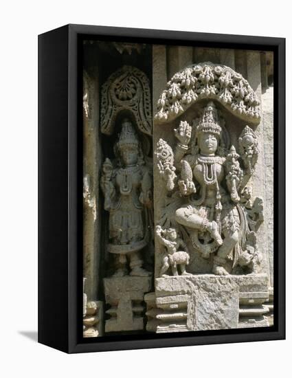 The 12th Century Keshava Temple, Mysore, Karnataka, India-Occidor Ltd-Framed Premier Image Canvas