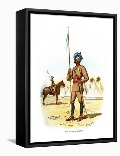 The 13th Bengal Lancers, C1890-H Bunnett-Framed Premier Image Canvas