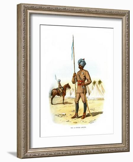 The 13th Bengal Lancers, C1890-H Bunnett-Framed Giclee Print