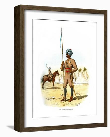 The 13th Bengal Lancers, C1890-H Bunnett-Framed Giclee Print