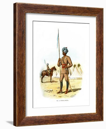 The 13th Bengal Lancers, C1890-H Bunnett-Framed Giclee Print