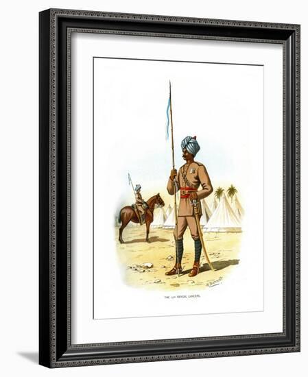 The 13th Bengal Lancers, C1890-H Bunnett-Framed Giclee Print