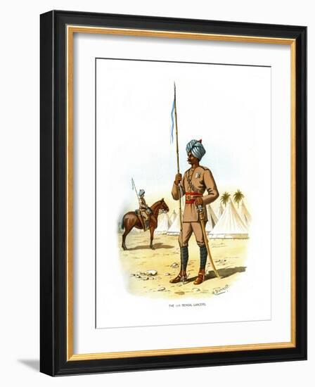 The 13th Bengal Lancers, C1890-H Bunnett-Framed Giclee Print