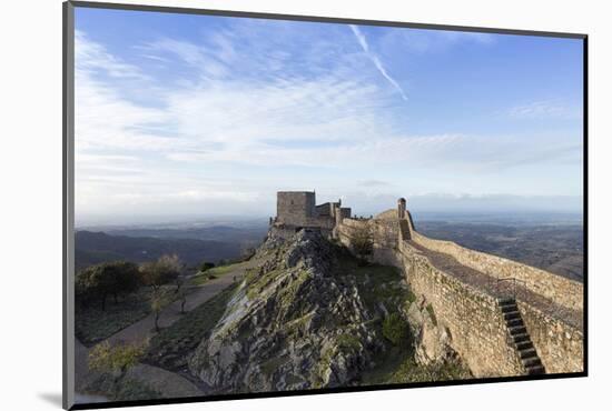 The 13th Century Medieval Castle in Marvao, Built by King Dinis, Marvao, Alentejo, Portugal, Europe-Alex Robinson-Mounted Photographic Print