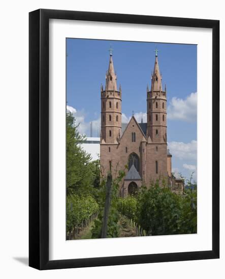 The 13th to 15th Century Liebfrauenkircke, Worms, Rhineland Palatinate, Germany, Europe-James Emmerson-Framed Photographic Print