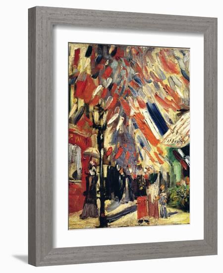 The 14th July, 1886-Vincent van Gogh-Framed Giclee Print