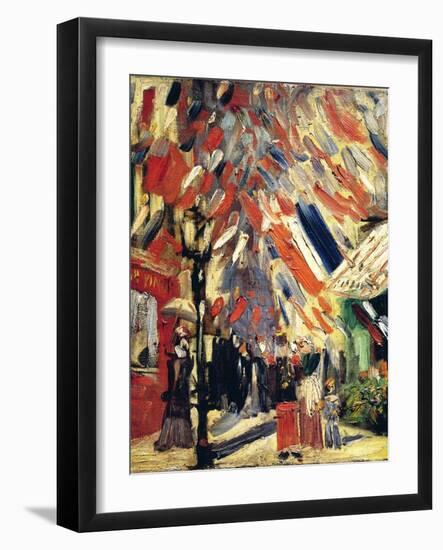 The 14th July, 1886-Vincent van Gogh-Framed Giclee Print