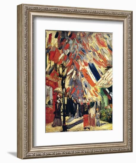 The 14th July, 1886-Vincent van Gogh-Framed Giclee Print