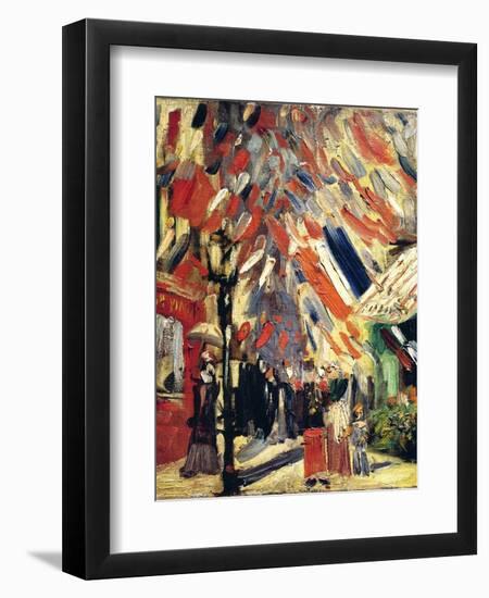 The 14th July, 1886-Vincent van Gogh-Framed Giclee Print