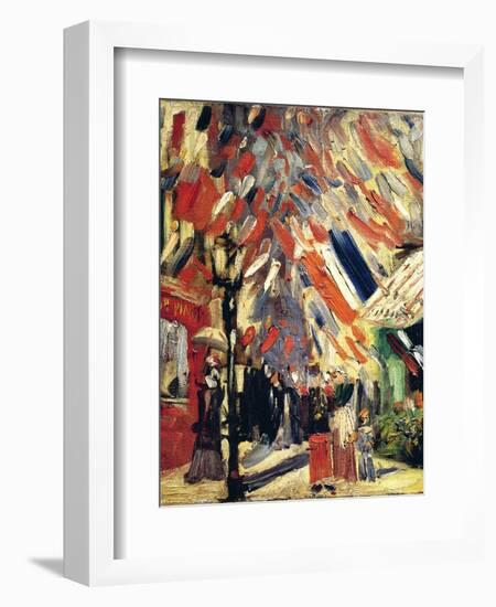 The 14th July, 1886-Vincent van Gogh-Framed Giclee Print