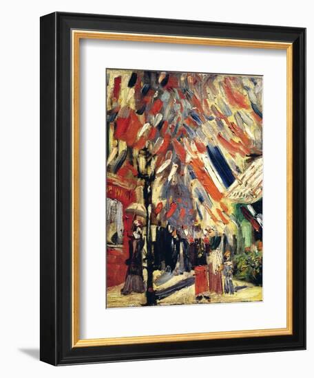 The 14th July, 1886-Vincent van Gogh-Framed Giclee Print