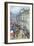 The 14th July, Rue Daunou-Childe Hassam-Framed Premium Giclee Print