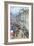 The 14th July, Rue Daunou-Childe Hassam-Framed Art Print