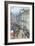 The 14th July, Rue Daunou-Childe Hassam-Framed Art Print