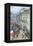 The 14th July, Rue Daunou-Childe Hassam-Framed Stretched Canvas