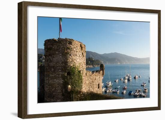 The 16th Century Castle, Santa Margherita Ligure, Genova (Genoa), Liguria, Italy, Europe-Carlo Morucchio-Framed Photographic Print