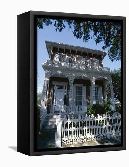 The 1860 Richards-Dar House, Alabama, USA-Robert Francis-Framed Premier Image Canvas