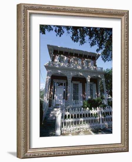 The 1860 Richards-Dar House, Alabama, USA-Robert Francis-Framed Photographic Print