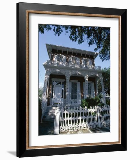 The 1860 Richards-Dar House, Alabama, USA-Robert Francis-Framed Photographic Print