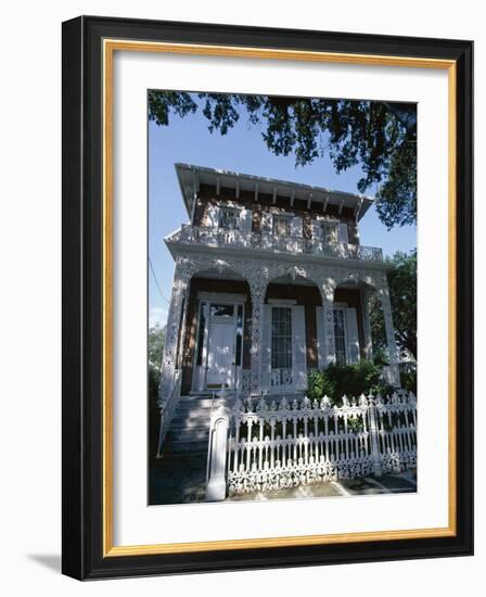 The 1860 Richards-Dar House, Alabama, USA-Robert Francis-Framed Photographic Print