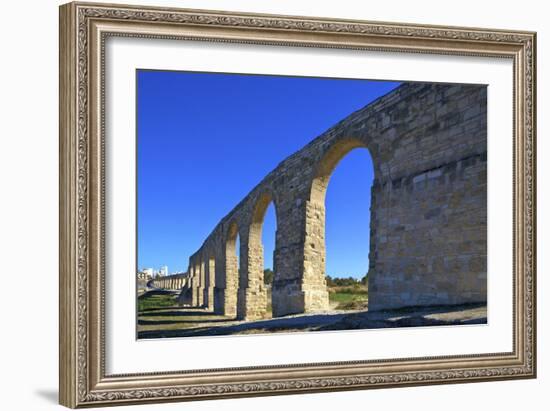 The 18th century Aqueduct, Larnaka, Cyprus, Eastern Mediterranean Sea, Europe-Neil Farrin-Framed Photographic Print