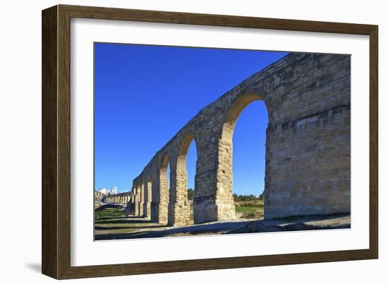 The 18th century Aqueduct, Larnaka, Cyprus, Eastern Mediterranean Sea, Europe-Neil Farrin-Framed Photographic Print