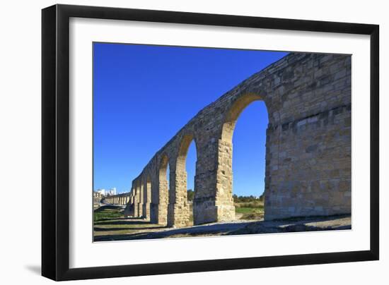 The 18th century Aqueduct, Larnaka, Cyprus, Eastern Mediterranean Sea, Europe-Neil Farrin-Framed Photographic Print
