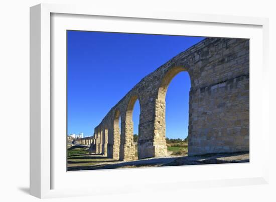 The 18th century Aqueduct, Larnaka, Cyprus, Eastern Mediterranean Sea, Europe-Neil Farrin-Framed Photographic Print