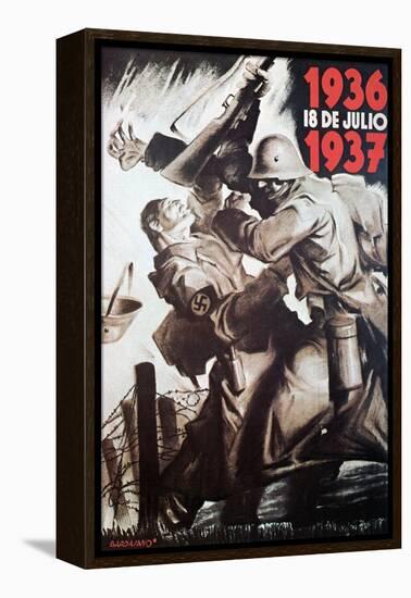 The 18th of July 1936-1937-Bardasano-Framed Stretched Canvas