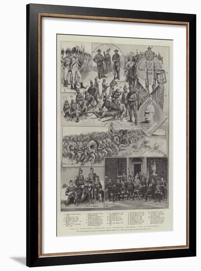 The 1st Volunteer Battalion Duke of Cambridge's Own Middlesex Regiment, Late 3rd Middlesex-Sir Frederick William Burton-Framed Giclee Print