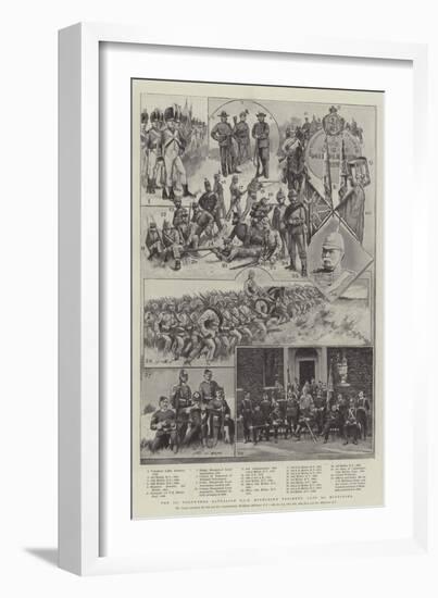 The 1st Volunteer Battalion Duke of Cambridge's Own Middlesex Regiment, Late 3rd Middlesex-Sir Frederick William Burton-Framed Giclee Print