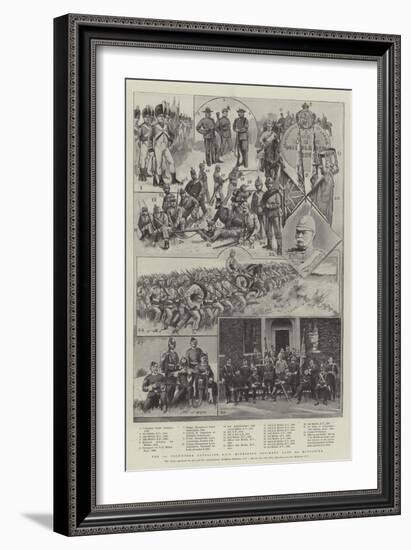 The 1st Volunteer Battalion Duke of Cambridge's Own Middlesex Regiment, Late 3rd Middlesex-Sir Frederick William Burton-Framed Giclee Print