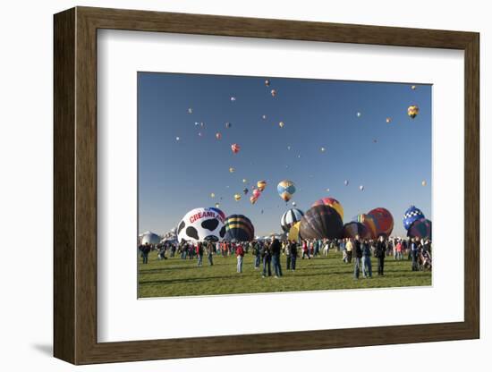 The 2012 Balloon Fiesta, Albuquerque, New Mexico, United States of America, North America-Richard Maschmeyer-Framed Photographic Print