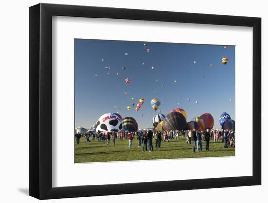 The 2012 Balloon Fiesta, Albuquerque, New Mexico, United States of America, North America-Richard Maschmeyer-Framed Photographic Print