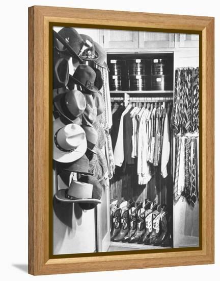 The 21 Club's Jack Kriendler's Wardrobe-Eric Schaal-Framed Premier Image Canvas