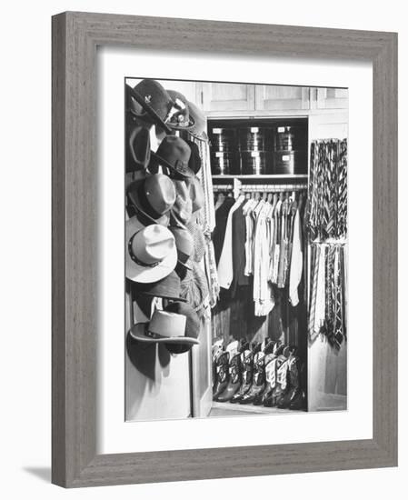 The 21 Club's Jack Kriendler's Wardrobe-Eric Schaal-Framed Photographic Print