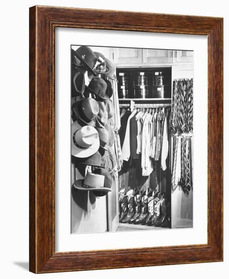 The 21 Club's Jack Kriendler's Wardrobe-Eric Schaal-Framed Photographic Print