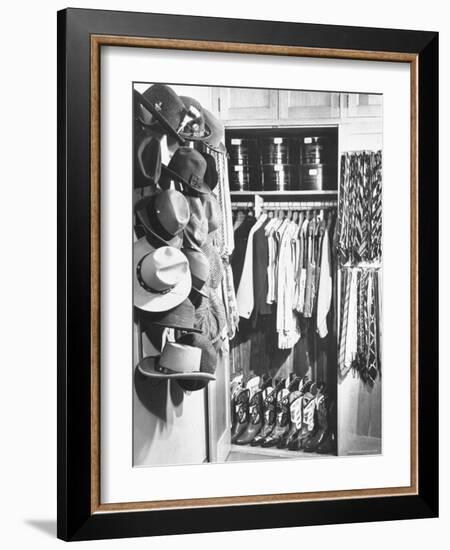 The 21 Club's Jack Kriendler's Wardrobe-Eric Schaal-Framed Photographic Print