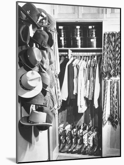 The 21 Club's Jack Kriendler's Wardrobe-Eric Schaal-Mounted Photographic Print