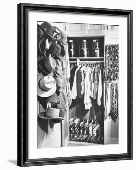 The 21 Club's Jack Kriendler's Wardrobe-Eric Schaal-Framed Photographic Print