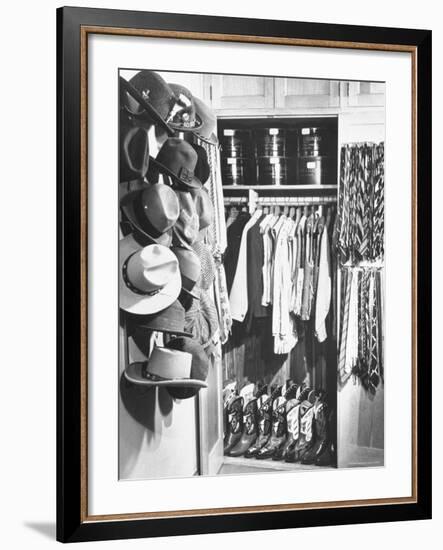 The 21 Club's Jack Kriendler's Wardrobe-Eric Schaal-Framed Photographic Print