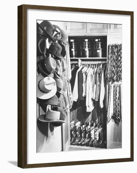 The 21 Club's Jack Kriendler's Wardrobe-Eric Schaal-Framed Photographic Print