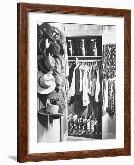 The 21 Club's Jack Kriendler's Wardrobe-Eric Schaal-Framed Photographic Print