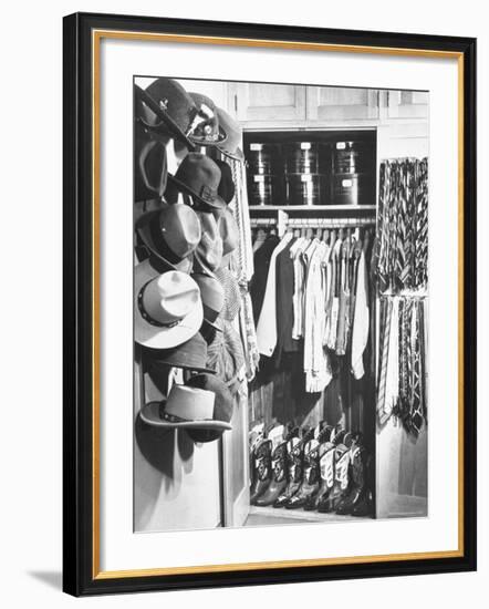 The 21 Club's Jack Kriendler's Wardrobe-Eric Schaal-Framed Photographic Print