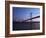 The 25 April Suspension Bridge at Dusk over the River Tagus (Rio Tejo), Christus Rei Is Illuminated-Stuart Forster-Framed Photographic Print