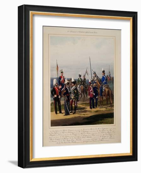 The 2nd Guard Cavalry Division, 1867-Karl Karlovich Piratsky-Framed Giclee Print