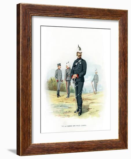 The 2nd Queen's Own Rifles (Canad), C1890-H Bunnett-Framed Giclee Print